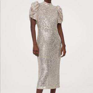 H&M sequin dress